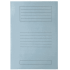 LEIZER ΦΑΚΕΛΟΣ ΧΩΡΙΣ ΑΥΤΙΑ ΜΑΝΙΛΑ 25x35cm ΜΠΛΕ